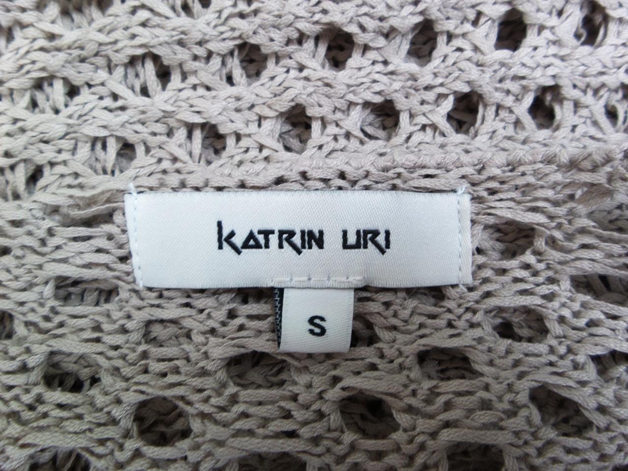 20161212_121523.jpg Katrin Uri Rozmiar S Okrągły dekolt Sweter Rękaw 3/4 Materiał Len Otwarta dzianina