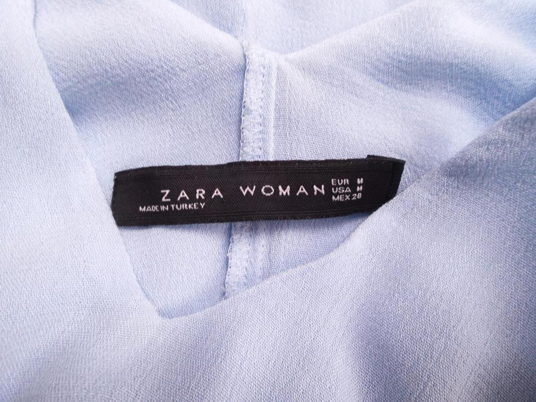 20161213_143938.jpg Zara Rozmiar M Kolor Pastelowy W serek Bluzka Rękaw 3/4