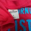 Hollister Rozmiar S Kolor Fuksja Crew Neck T-Shirt Krótki rękaw Materiał Bawełna