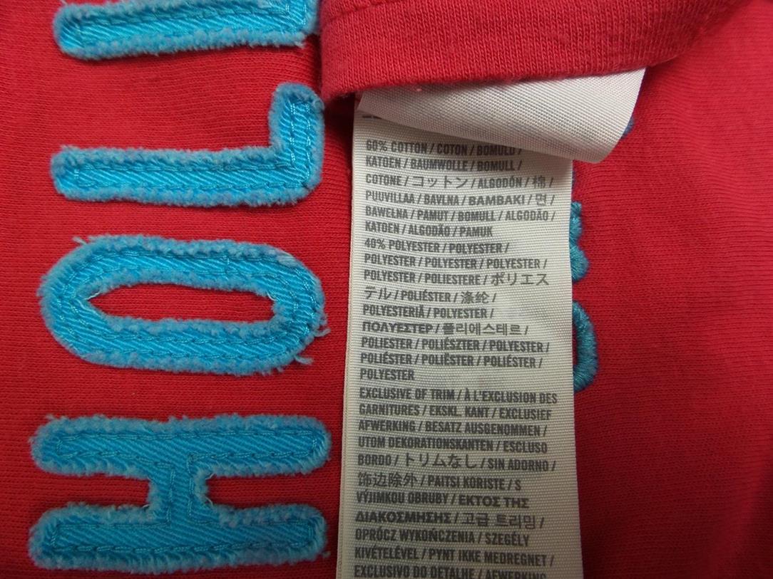 20161216_091752.jpg Hollister Rozmiar S Kolor Fuksja Crew Neck T-Shirt Krótki rękaw Materiał Bawełna