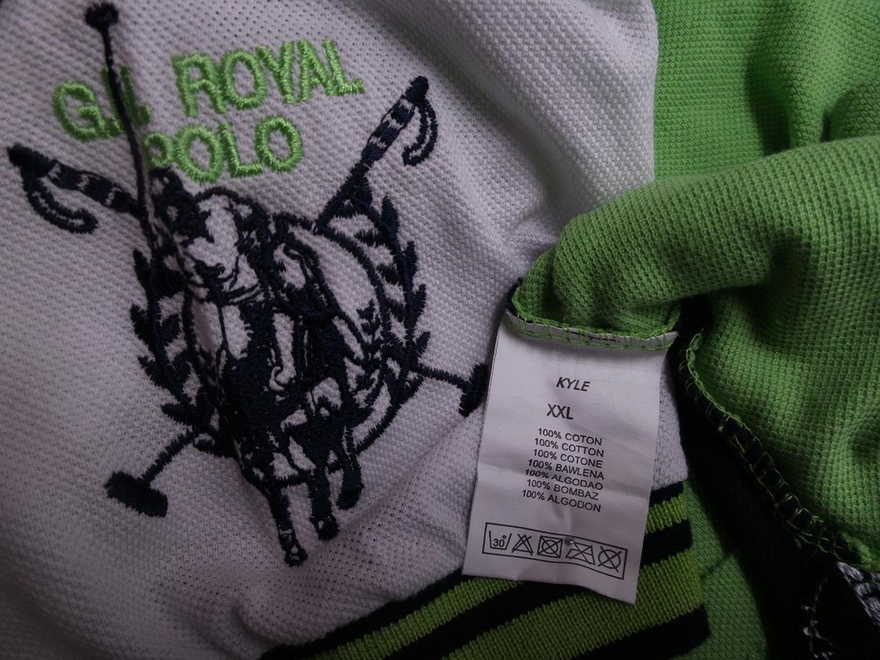 20161220_155953.jpg Geographical Norway Rozmiar XXL Kołnierz Męska Koszula Polo Krótki rękaw Materiał Bawełna 100%