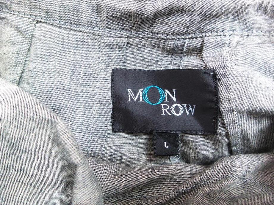 Monrow Rozmiar L Kolor Szary Drapowany dekolt Tunika Bluzka Krótki rękaw Monrow Rozmiar L Kolor Szary Drapowany dekolt Tunika Bluzka Krótki rękaw