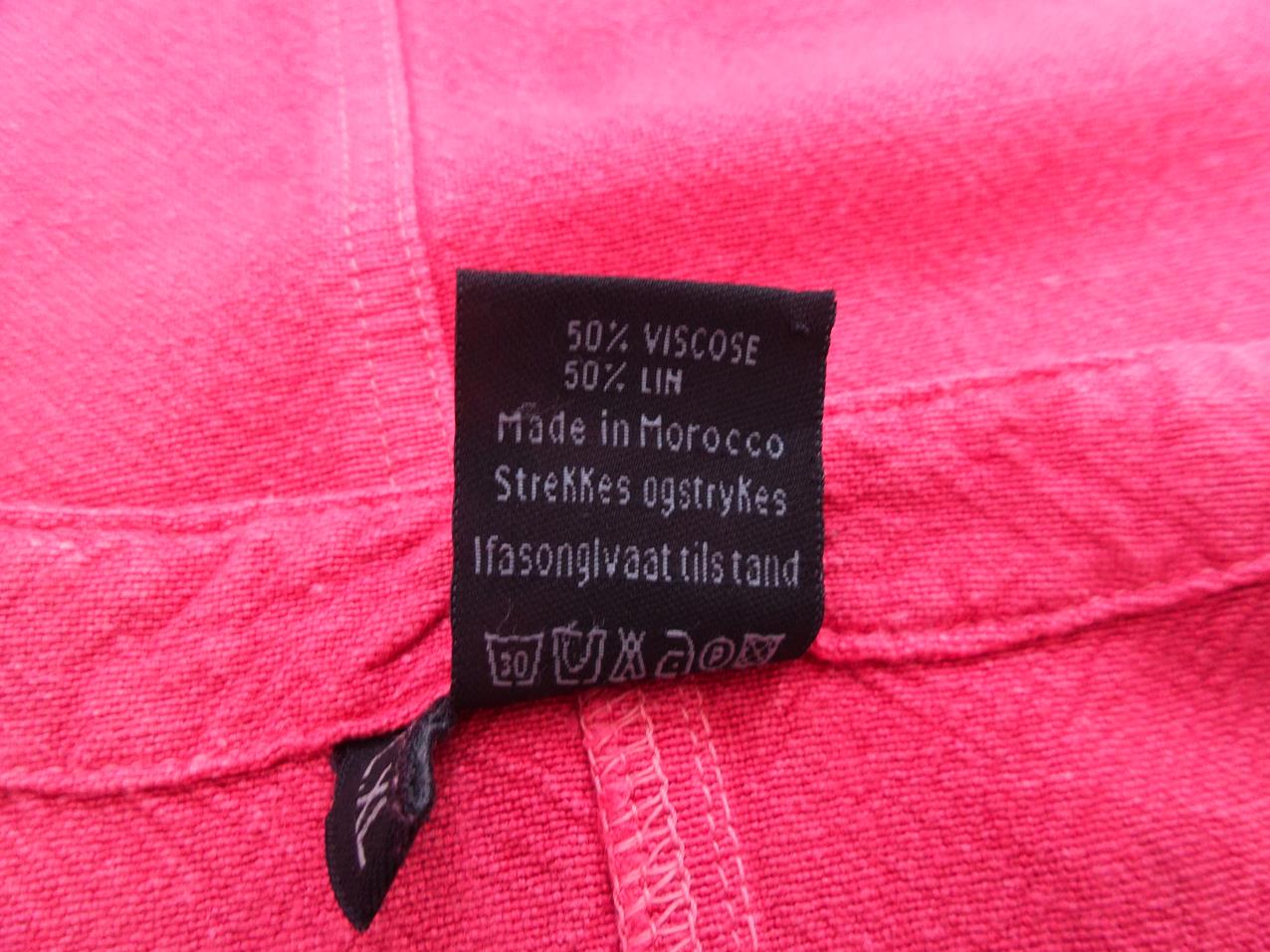Kenza Natural Rozmiar L/XL Kolor Różowy Okrągły dekolt Tunika Bluzka Bezrękawnik Materiał Wiskoza Kenza Natural Rozmiar L/XL Kolor Różowy Okrągły dekolt Tunika Bluzka Bezrękawnik Materiał Wiskoza