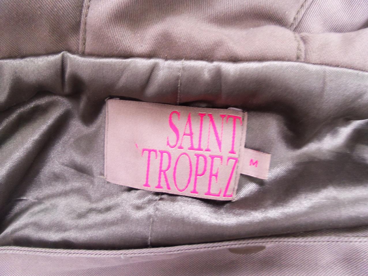 20170505_101036.jpg Saint tropez Rozmiar M Kolor Beżowy Płaszcz Długi rękaw Materiał Bawełna