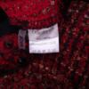 Rozmiar L/XL Kolor Czerwony Okrągły dekolt Kardigan Zapinany Długi rękaw Materiał Akryl Gruba dzianina