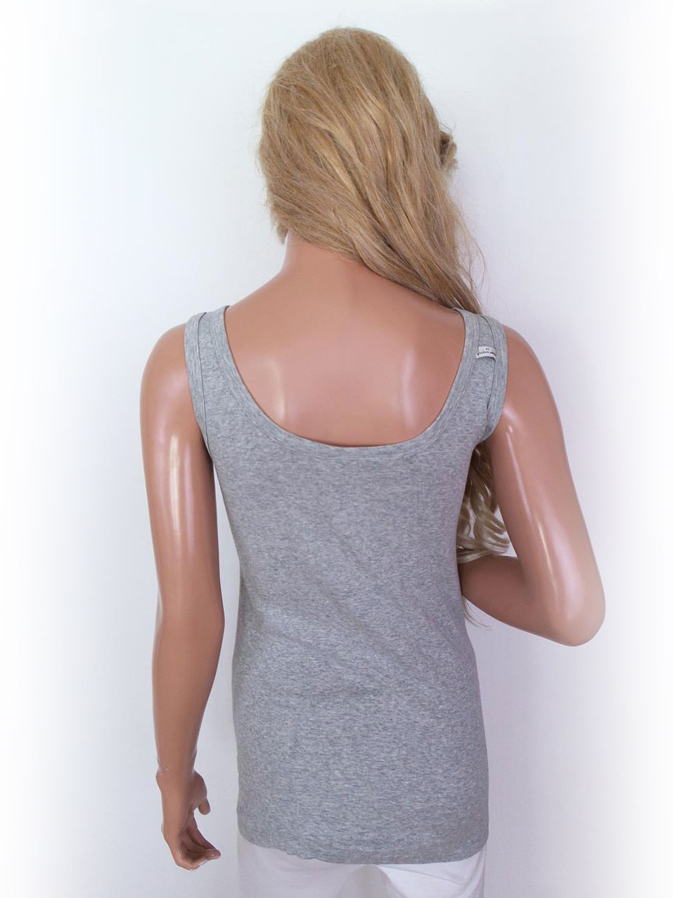 BY MALENE BIRGER Rozmiar L Kolor Szary Okrągły dekolt Tunika Bluzka Bezrękawnik Materiał Bawełna BY MALENE BIRGER Rozmiar L Kolor Szary Okrągły dekolt Tunika Bluzka Bezrękawnik Materiał Bawełna
