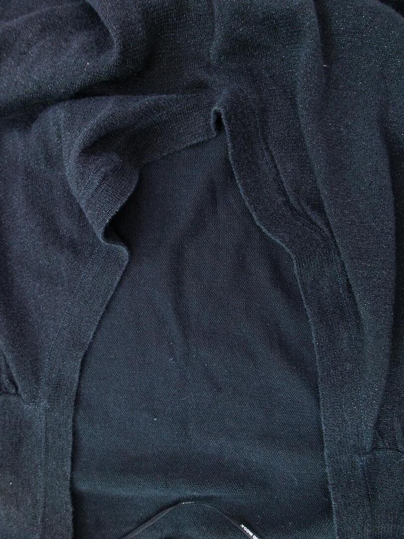 Vero moda Rozmiar S Drapowany dekolt Tunika Bluzka Krótki rękaw