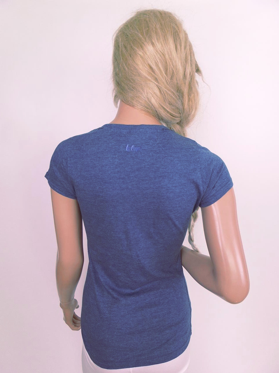 20170509_125125.jpg Lee Cooper Rozmiar 10 (38) Kolor Niebieski Crew Neck T-Shirt Krótki rękaw Materiał Bawełna