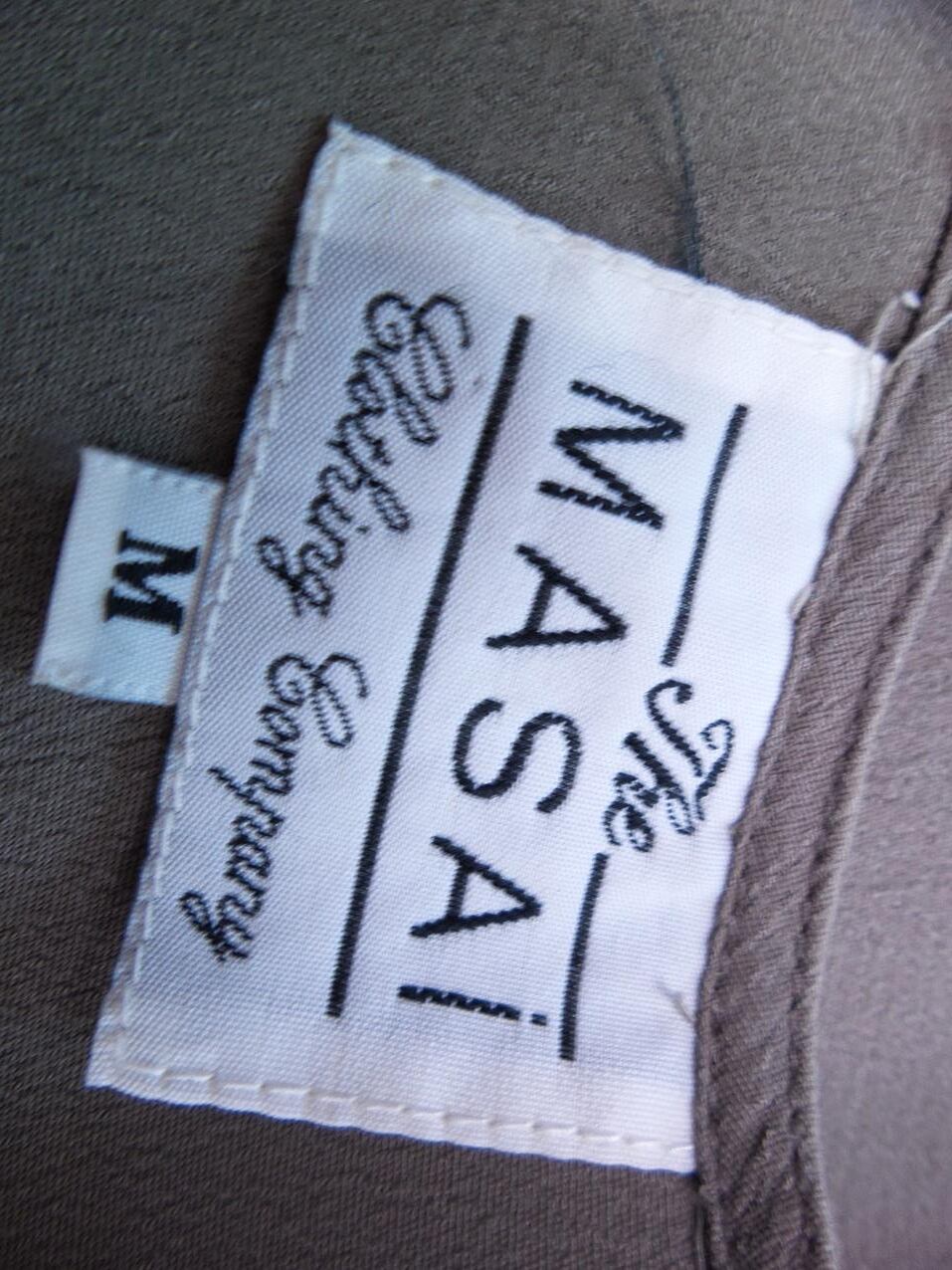 The Masai Rozmiar M Kolor Beżowy W łódkę Tunika Bluzka Krótki rękaw Materiał Wiskoza The Masai Rozmiar M Kolor Beżowy W łódkę Tunika Bluzka Krótki rękaw Materiał Wiskoza