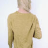 Indiska Rozmiar XL Kolor Khaki W serek Otwarty Kardigan Długi rękaw Materiał Rayon Cienka dzianina