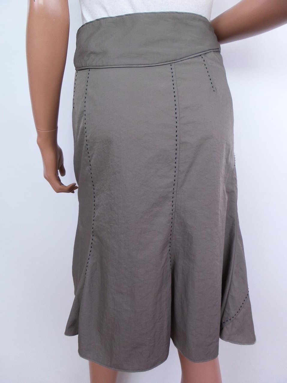 Day Birger Et Mikkelsen Rozmiar 34 Kolor Khaki A-Line Spódnica Midi