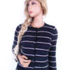 Emporio Armani Rozmiar 38 Kolor Fioletowy Crew Neck Kardigan Zapinany Długi rękaw Cienka dzianina