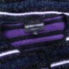 Emporio Armani Rozmiar 38 Kolor Fioletowy Crew Neck Kardigan Zapinany Długi rękaw Cienka dzianina