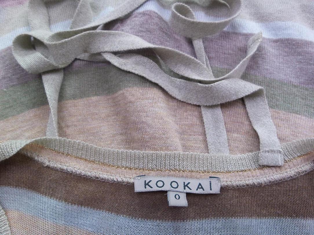Kookai Rozmiar S Pasy W serek Tunika Bluzka Bezrękawnik Materiał Wiskoza Kookai Rozmiar S Pasy W serek Tunika Bluzka Bezrękawnik Materiał Wiskoza