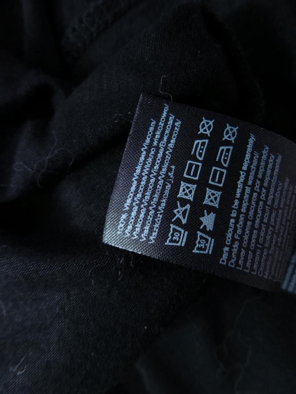 Vero moda Rozmiar L Kolor Czarny W łódkę Tunika Bluzka Rękaw 3/4 Materiał Wiskoza Vero moda Rozmiar L Kolor Czarny W łódkę Tunika Bluzka Rękaw 3/4 Materiał Wiskoza