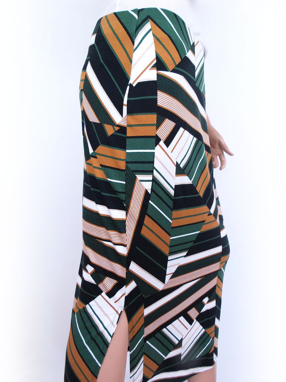 20170607_090444.jpg Dorothy perkins Rozmiar 40 Kolor Zielony Spódnica Maxi Długa Materiał Wiskoza