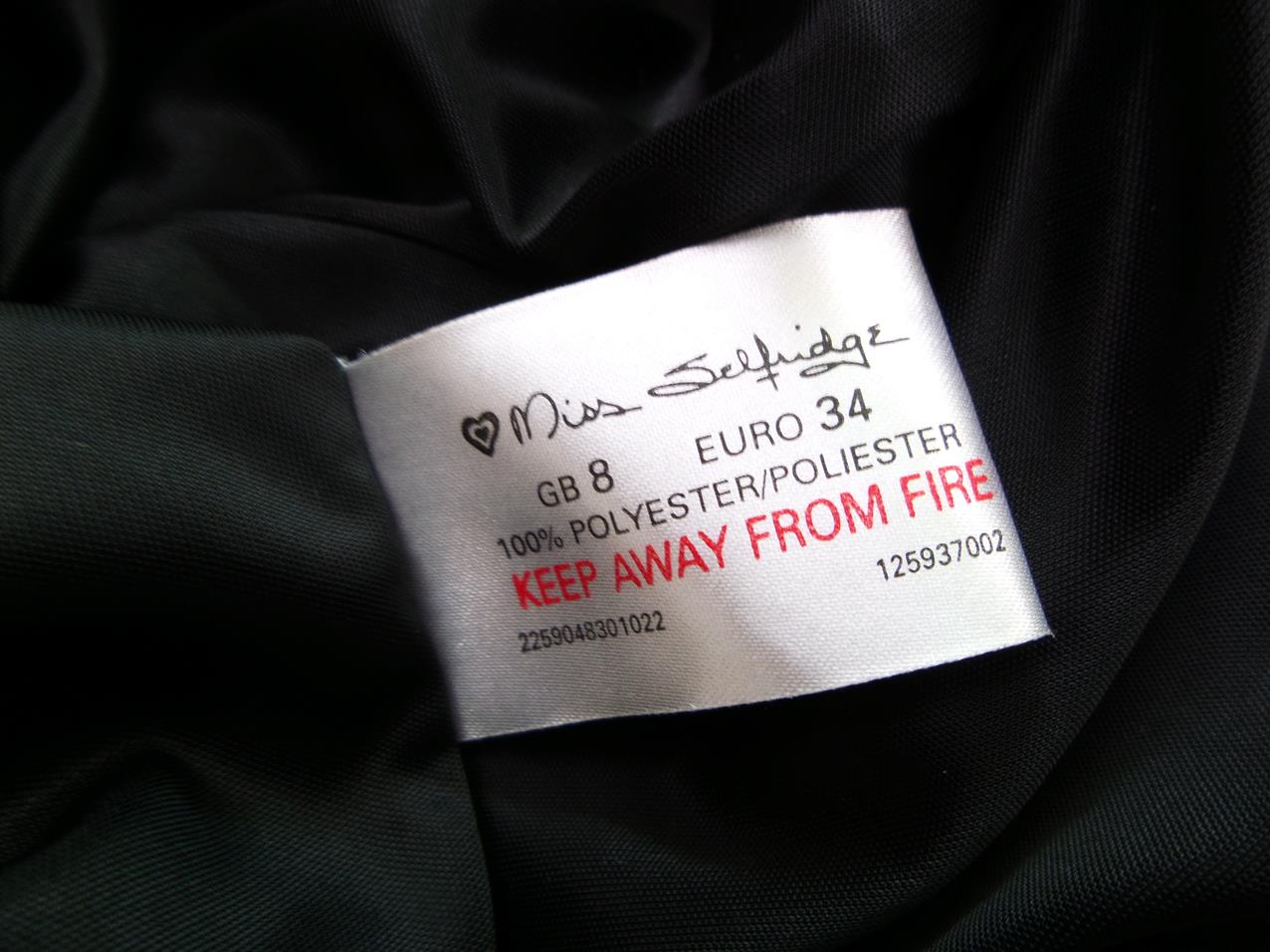 Miss selfridge Rozmiar 34 Kolor Czarny Halter Tunika Bluzka Bezrękawnik Miss selfridge Rozmiar 34 Kolor Czarny Halter Tunika Bluzka Bezrękawnik
