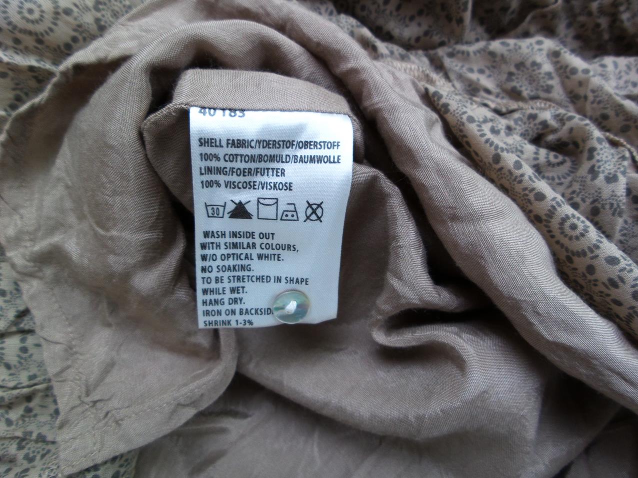 Rozmiar 40 Kolor Beżowy Kwadratowy dekolt Sukienka A-Line Bezrękawnik Midi Materiał Bawełna Rozmiar 40 Kolor Beżowy Kwadratowy dekolt Sukienka A-Line Bezrękawnik Midi Materiał Bawełna
