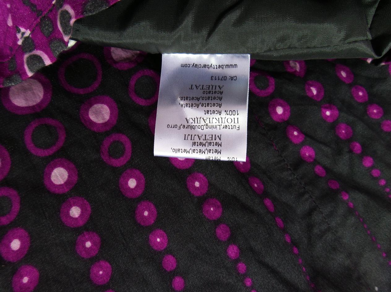 20170622_161011.jpg BETTY BARCLAY Rozmiar 42 Kolor Purpurowy A-Line Spódnica Midi