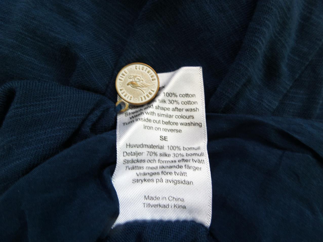 365 Rozmiar S Kolor Granatowy W łódkę Tunika Bluzka Długi rękaw Materiał Bawełna 365 Rozmiar S Kolor Granatowy W łódkę Tunika Bluzka Długi rękaw Materiał Bawełna