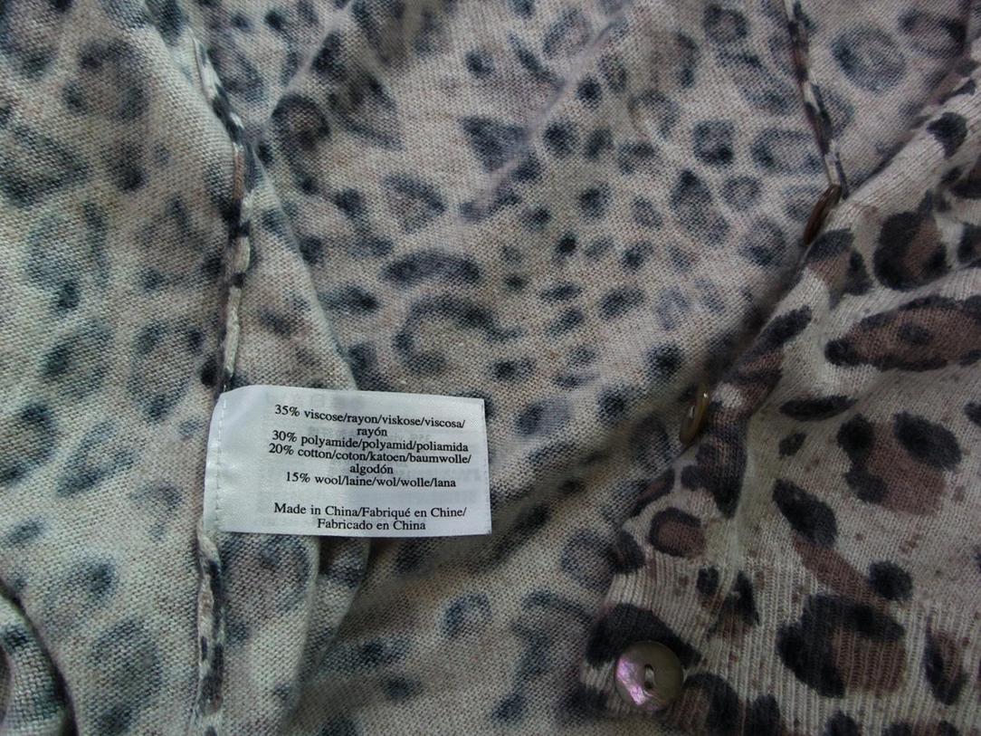 Laura ashley Rozmiar 38 Kolor Brązowy Okrągły dekolt Kardigan Zapinany Długi rękaw Materiał Wiskoza Cienka dzianina