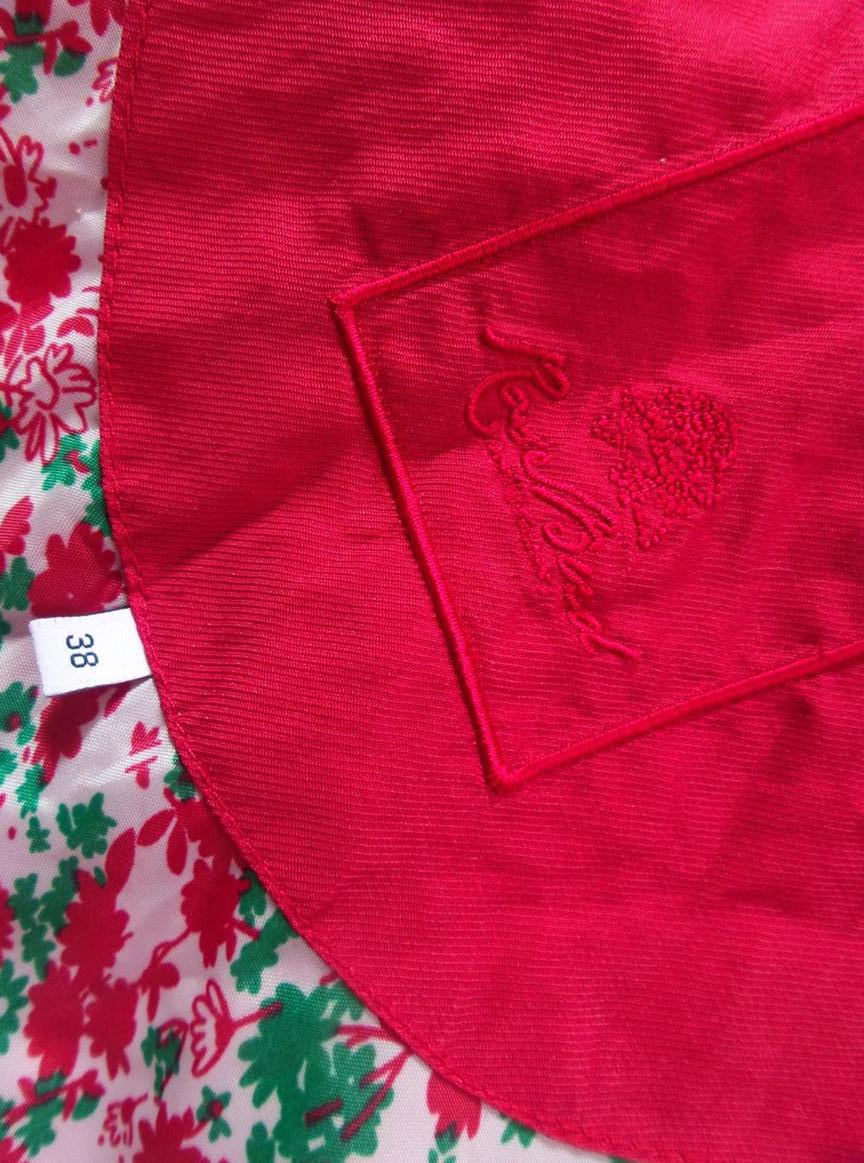20170627_153255.jpg Rosebud Rozmiar 38 Kolor Czerwony Płaszcz Długi rękaw Materiał Bawełna