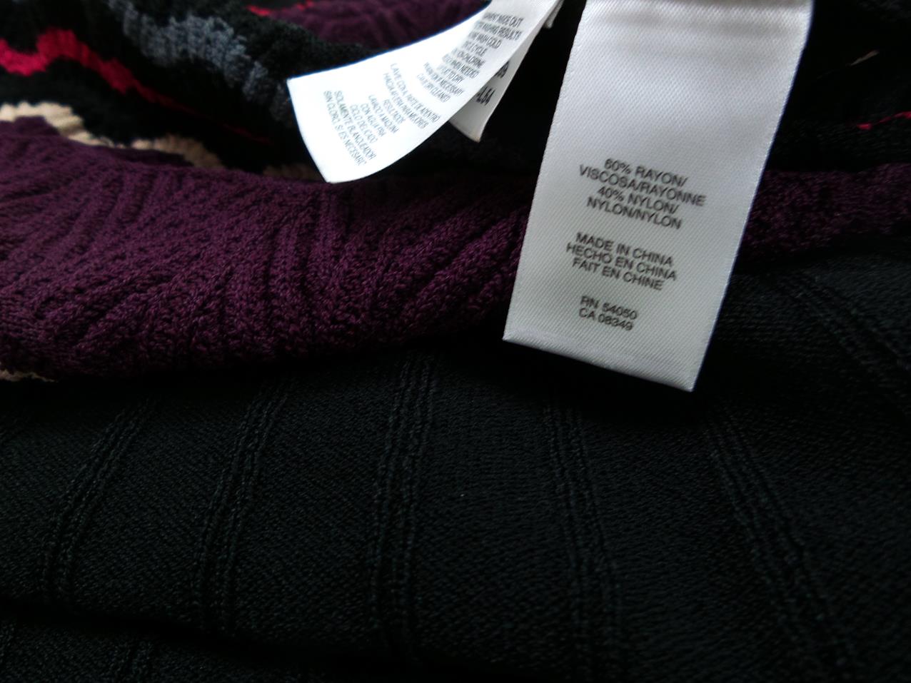 Nine West Rozmiar XS Kolor Czarny Okrągły dekolt Sukienka Sweterkowa Rękaw 3/4 Do Kolan Materiał Rayon Nine West Rozmiar XS Kolor Czarny Okrągły dekolt Sukienka Sweterkowa Rękaw 3/4 Do Kolan Materiał Rayon