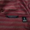 Maison scotch Rozmiar 2 Kolor Brązowy Pasy Okrągły dekolt Tunika Popover Bluzka Rękaw 3/4