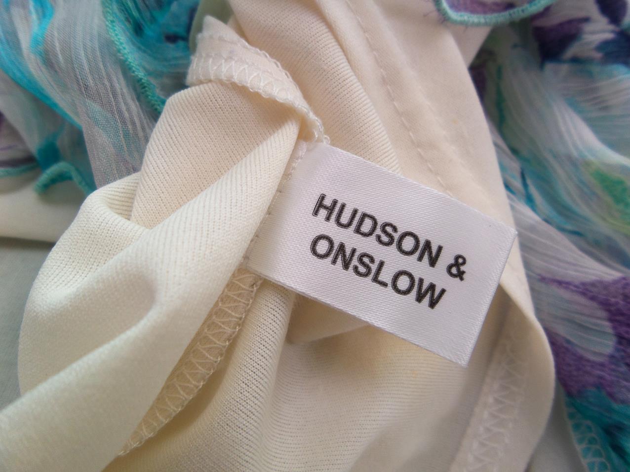 20170706_145801.jpg Hudson and Onslow Rozmiar 14 (42) Kolor Niebieski Spódnica Maxi Długa