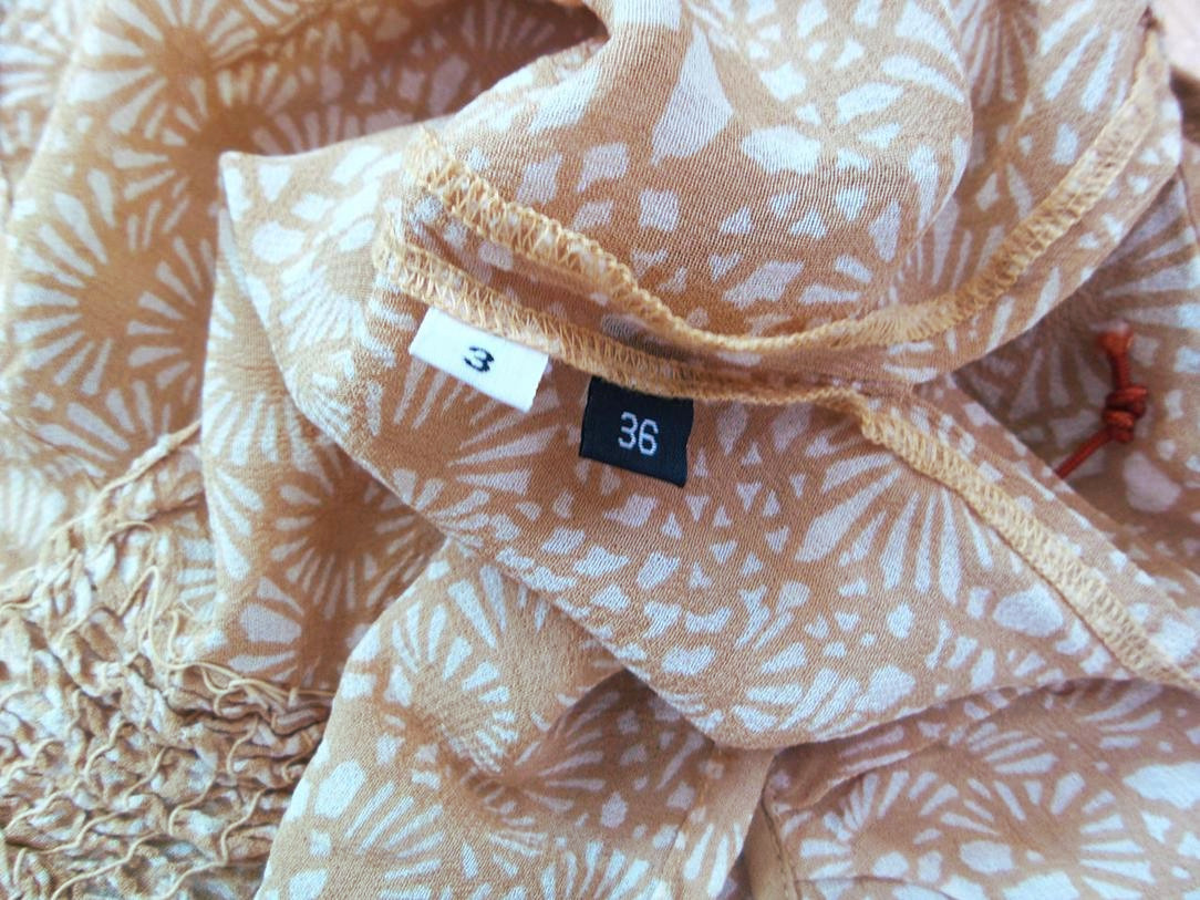 20170710_111442.jpg InWear Rozmiar 36 Kolor Beżowy Okrągły dekolt Bluzka Bezrękawnik