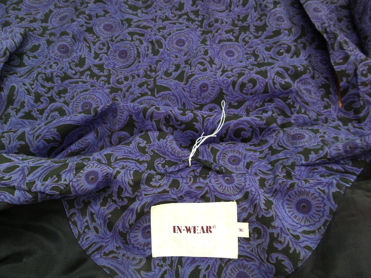 20170711_140911.jpg InWear Rozmiar M Kolor Fioletowy Kołnierz Żakiet z zapięciem Długi rękaw Materiał Rayon