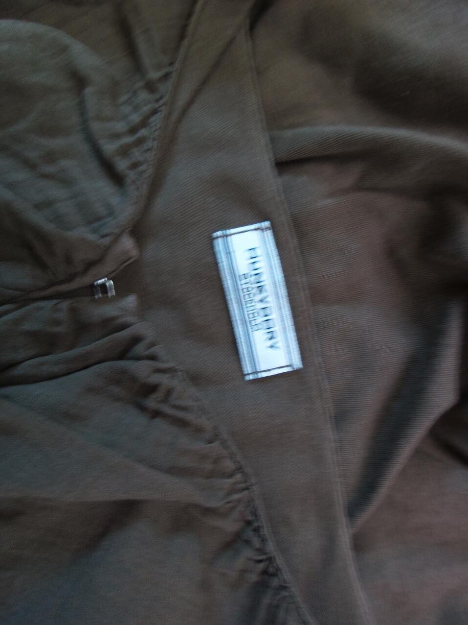 Hunkydory Rozmiar XS Kolor Brązowy W serek Tunika Bluzka Długi rękaw Materiał Bawełna Hunkydory Rozmiar XS Kolor Brązowy W serek Tunika Bluzka Długi rękaw Materiał Bawełna