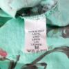 Made in Italy Rozmiar M Kolor Miętowy Kwadratowy dekolt Sukienka Letnia Bezrękawnik Do Kolan Materiał Len