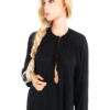 Hunkydory Rozmiar S Kolor Czarny Crew Neck Tunika Bluzka Długi rękaw Materiał Bawełna