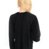 Hunkydory Rozmiar S Kolor Czarny Crew Neck Tunika Bluzka Długi rękaw Materiał Bawełna