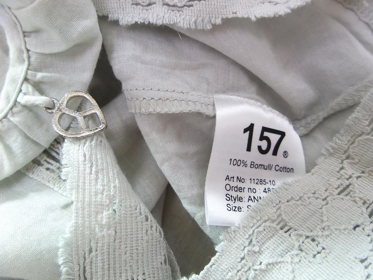 Vintage 157 Rozmiar S Kolor Szary Okrągły dekolt Bluzka Rękaw 3/4 Materiał Bawełna