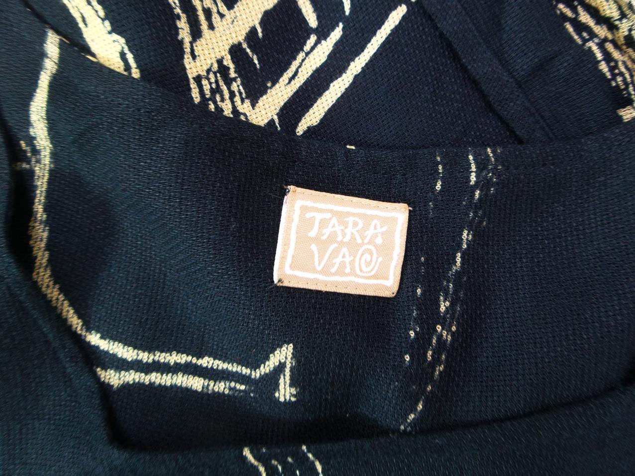 Designer Tara Vao Rozmiar XL Kolor Czarny Kwadratowy dekolt Sukienka Maxi Bezrękawnik Długa Materiał Wiskoza
