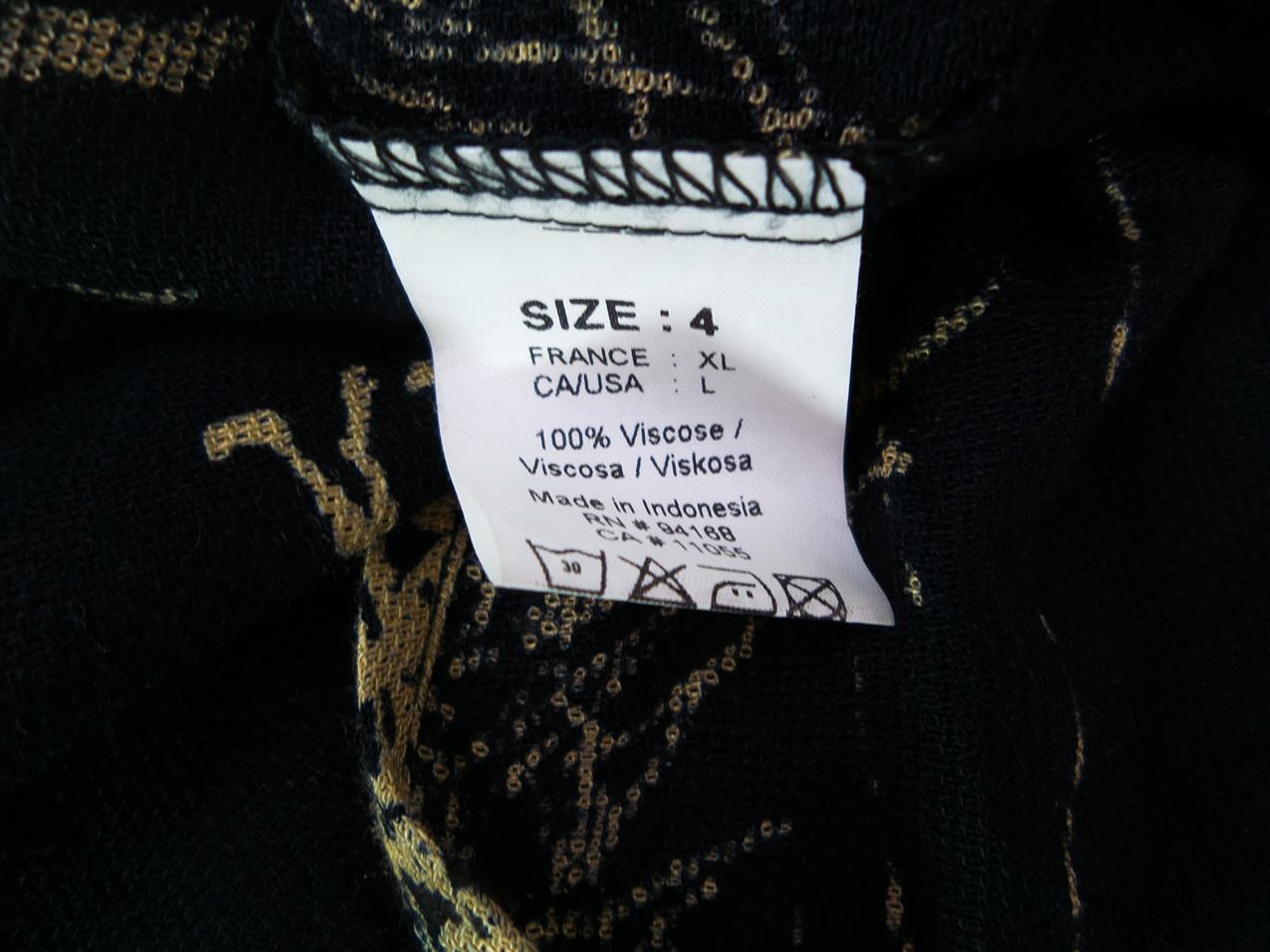 Designer Tara Vao Rozmiar XL Kolor Czarny Kwadratowy dekolt Sukienka Maxi Bezrękawnik Długa Materiał Wiskoza
