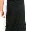 River island Rozmiar 6 (34) Kolor Czarny Spódnica Maxi Długa Materiał Bawełna