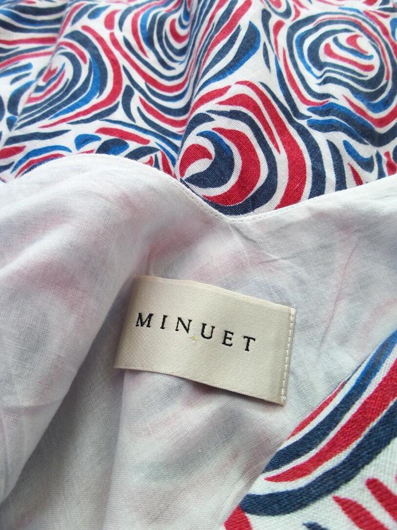 Minuet Rozmiar 36 Kolor Granatowy Okrągły dekolt Sukienka Letnia Bezrękawnik Midi Materiał Bawełna Minuet Rozmiar 36 Kolor Granatowy Okrągły dekolt Sukienka Letnia Bezrękawnik Midi Materiał Bawełna