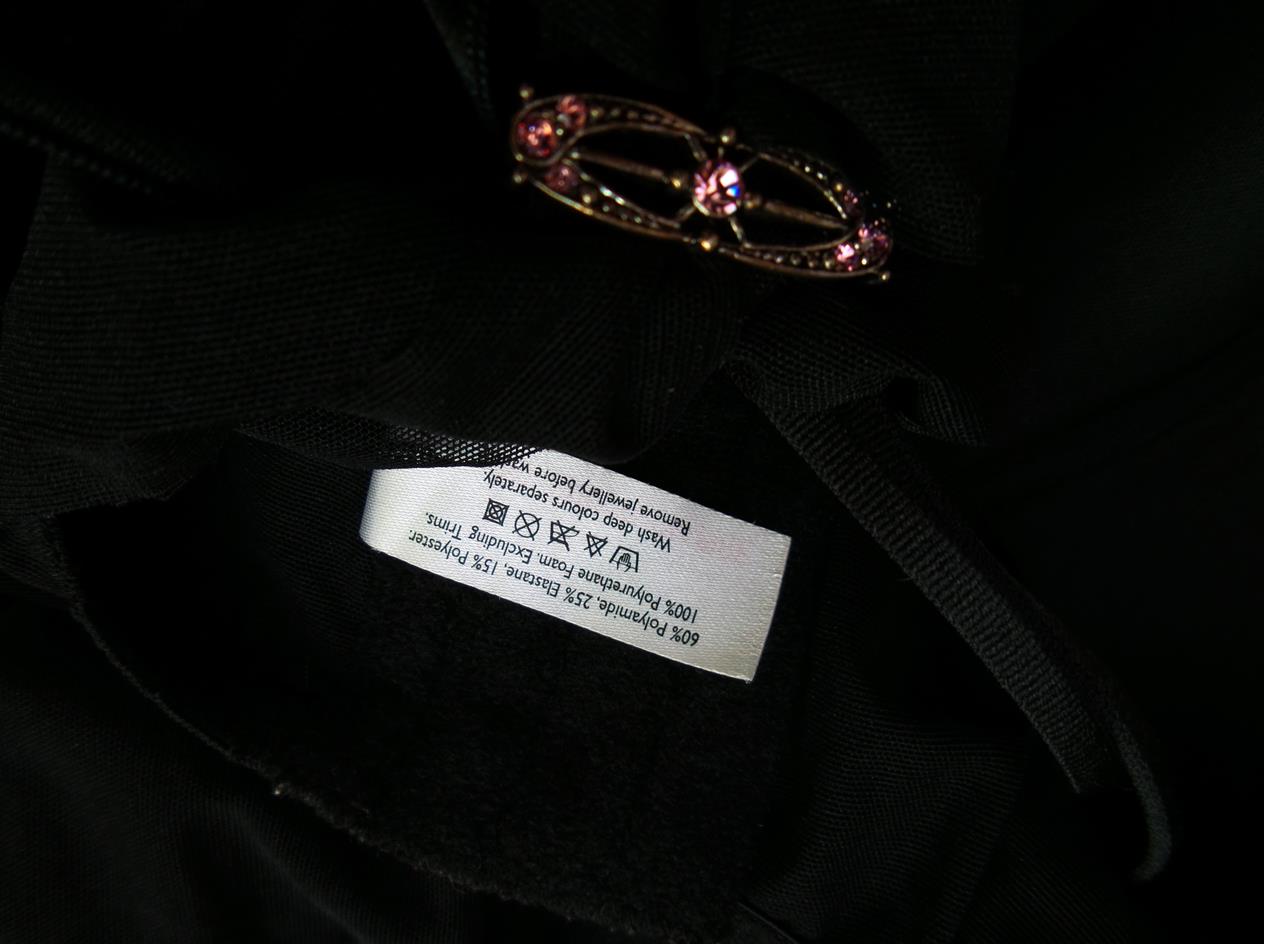 20170808_140610.jpg Ann Summers Rozmiar 44-46 Kolor Czarny Kwadratowy dekolt Bluzka Bezrękawnik