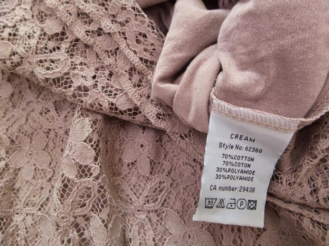 Cream Rozmiar XL Kolor Pudrowy Róż Dekolt U Sukienka Blouson Bezrękawnik Midi Materiał Bawełna Cream Rozmiar XL Kolor Pudrowy Róż Dekolt U Sukienka Blouson Bezrękawnik Midi Materiał Bawełna