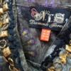 NTS Rozmiar 38 Paisley Split Crew Neck Tunika Bluzka Długi rękaw
