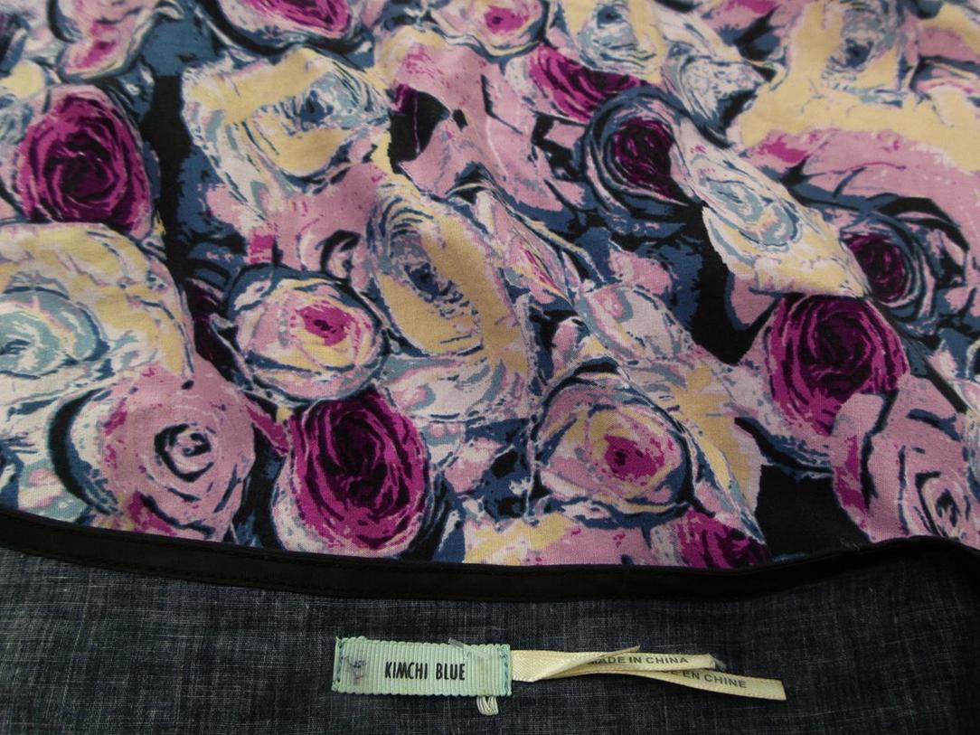 Kimchi Blue Rozmiar 6 (34) Kolor Różowy Okrągły dekolt Sukienka Rozkloszowana Bezrękawnik Do Kolan Materiał Bawełna Kimchi Blue Rozmiar 6 (34) Kolor Różowy Okrągły dekolt Sukienka Rozkloszowana Bezrękawnik Do Kolan Materiał Bawełna