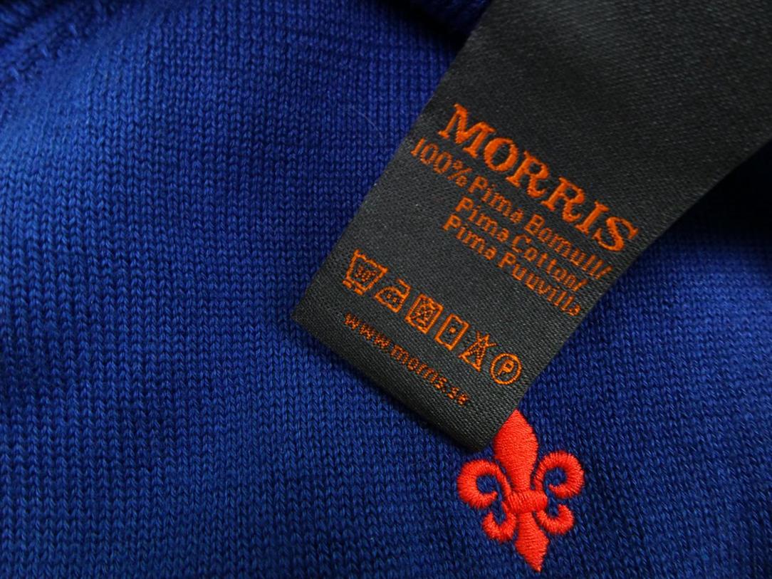 20170828_090618.jpg Morris Rozmiar S Kolor Granatowy Męski Sweter Długi rękaw Materiał Bawełna
