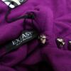 Extasy Italy Rozmiar M Kolor Fioletowy Golf Sweter Długi rękaw