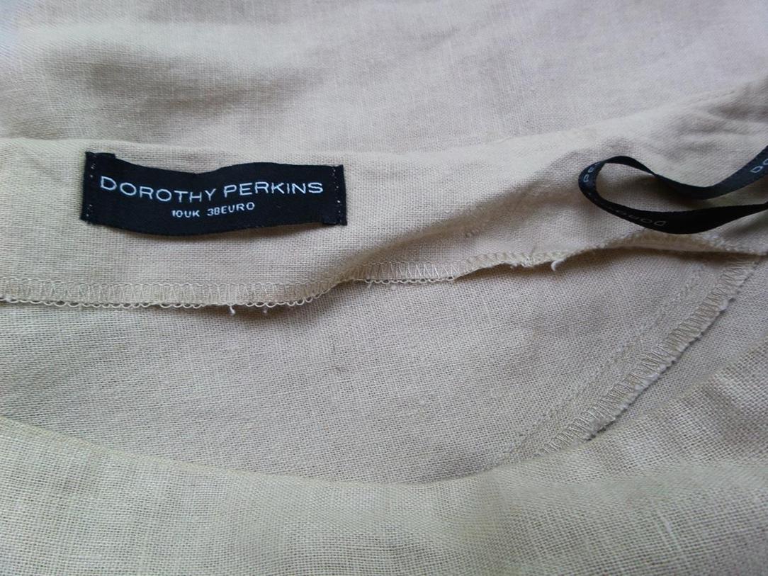 20170912_123652.jpg Dorothy perkins Rozmiar 38 Kolor Kremowy Spódnica Maxi Długa Materiał Len