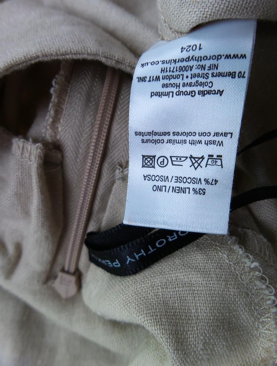 20170912_123711.jpg Dorothy perkins Rozmiar 38 Kolor Kremowy Spódnica Maxi Długa Materiał Len