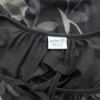 Esprit Rozmiar S Kolor Brązowy Roślinny Liście Keyhole Crew Neck Bluzka Rękaw 3/4