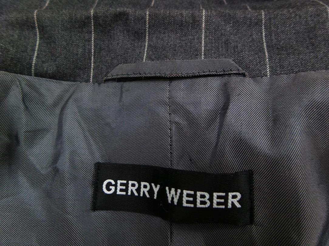 20170915_142443.jpg Gerry weber Rozmiar 42 Kolor Szary Kołnierz Żakiet z zapięciem Długi rękaw